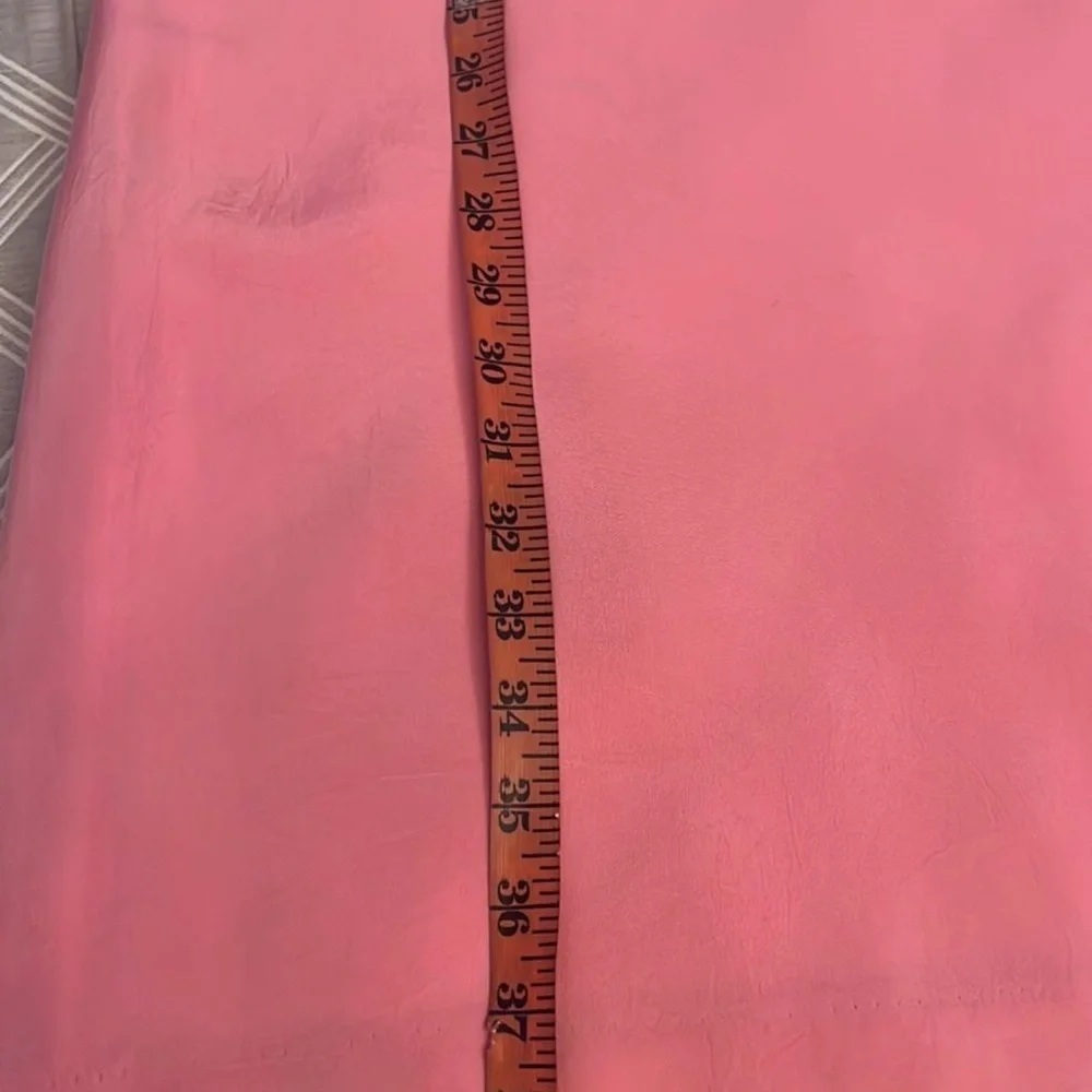 Vintage Y2K Elegant Pink pencil maxi skirt by Rue Verte size S - Picture 3 of 7
